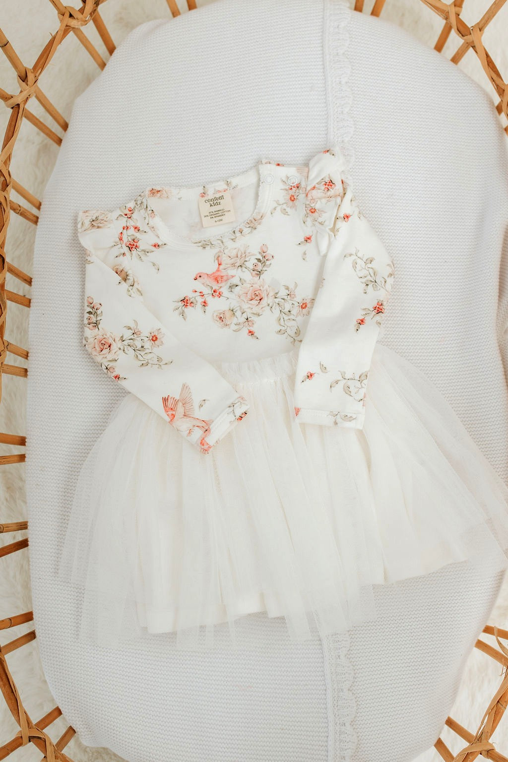 Rose Garden - Onesie tutu dress