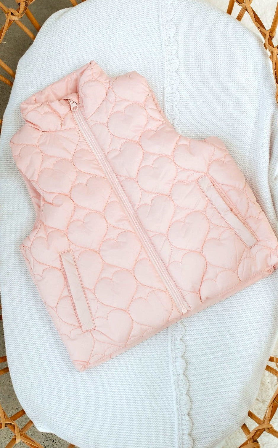 Sweetheart Quilted Puffer Vest