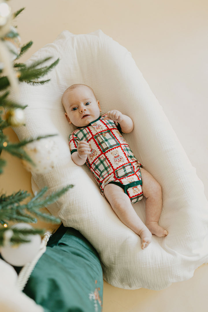 Christmas Teddy | Bamboo Bodysuit