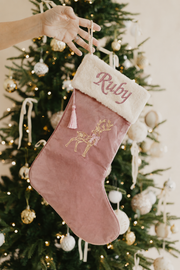 Heirloom Christmas Stocking | Noel Fawn