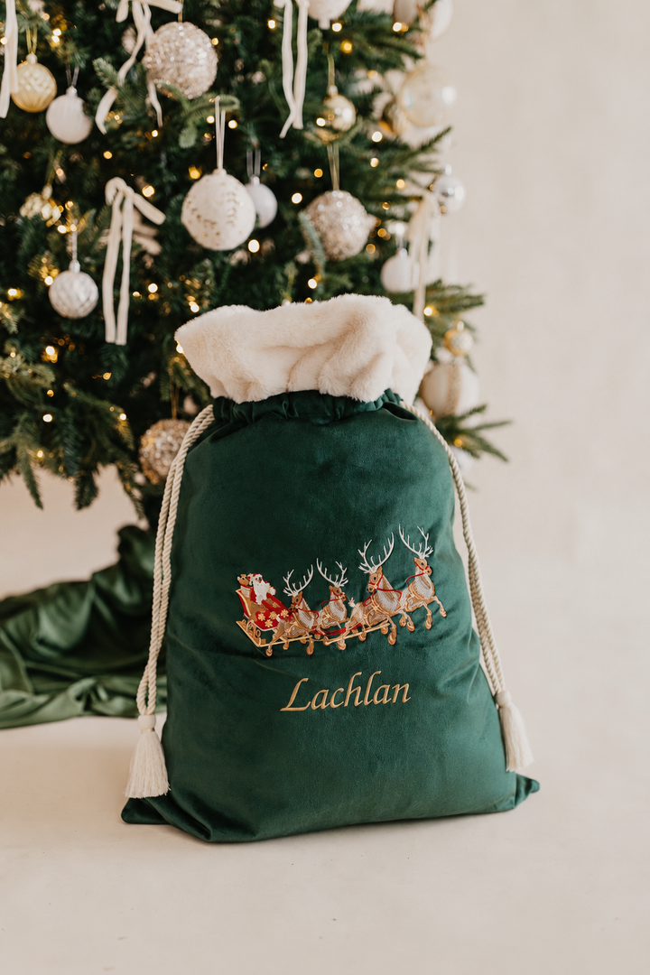 Deluxe Embroidered Santa Sack | Santa&