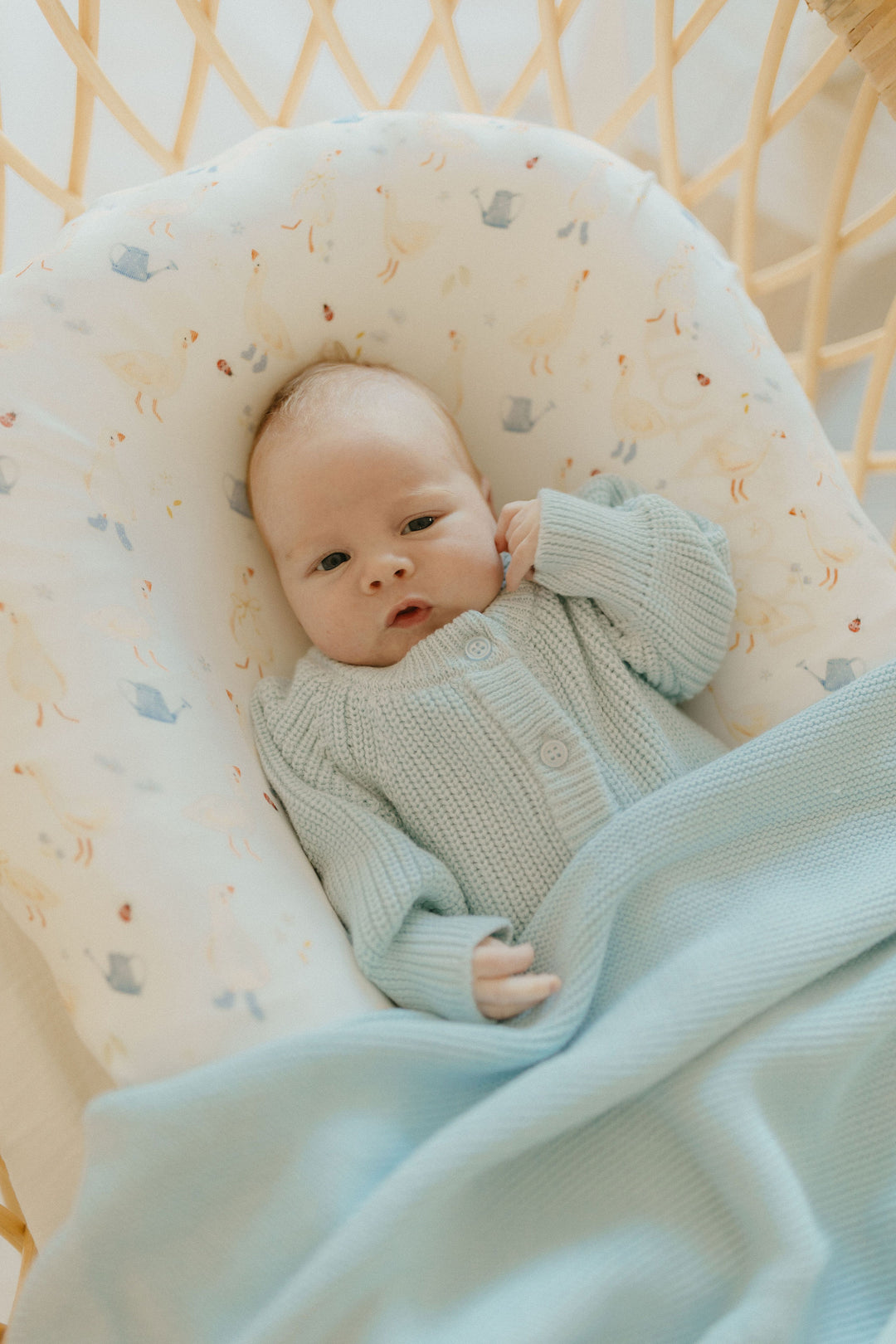 Chunky Knit Romper | Traditional Blue