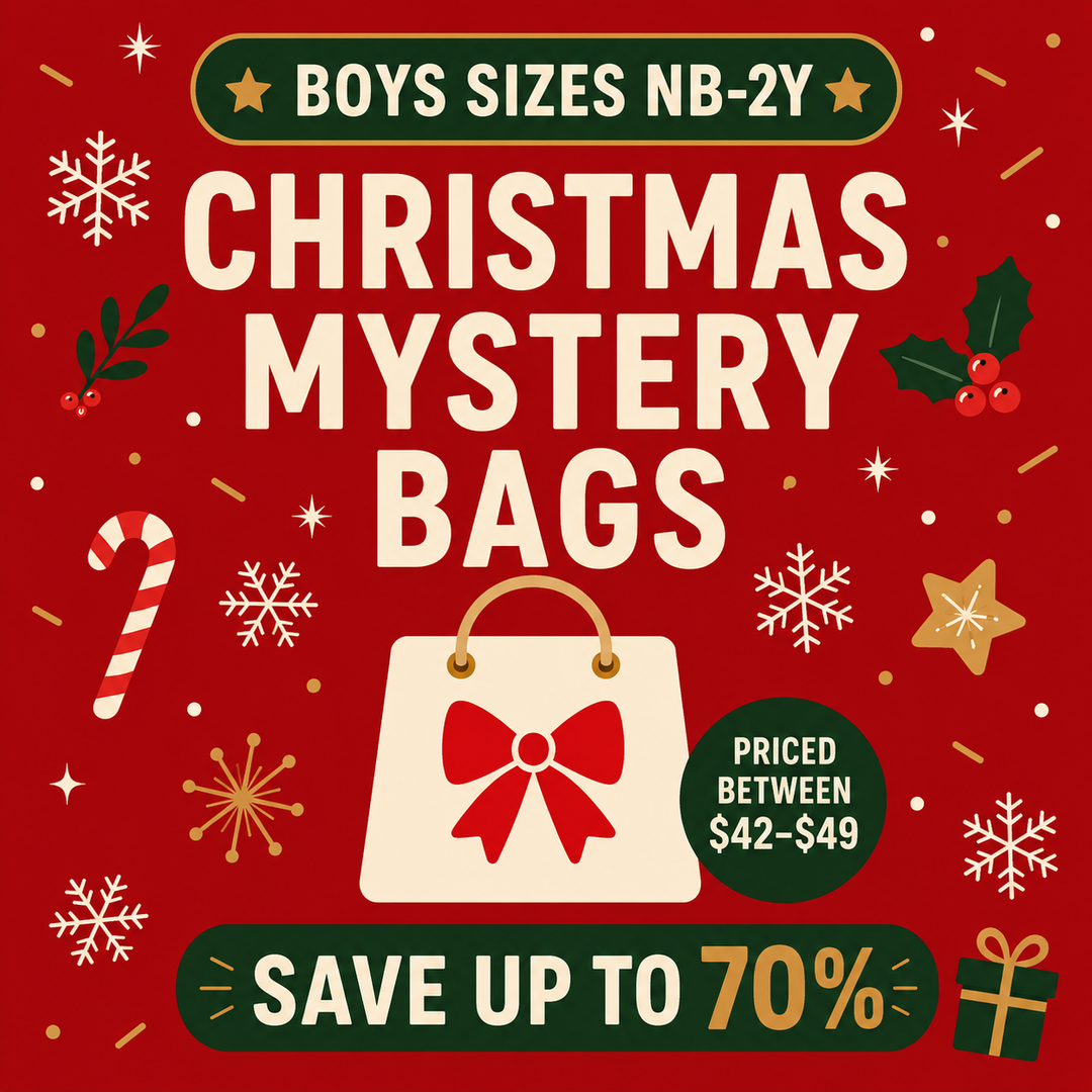 Christmas Mystery Bag🎄Boys (NB-2Y)
