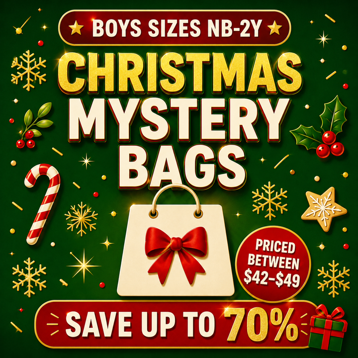 Christmas Mystery Bag🎄Boys (NB-2Y)