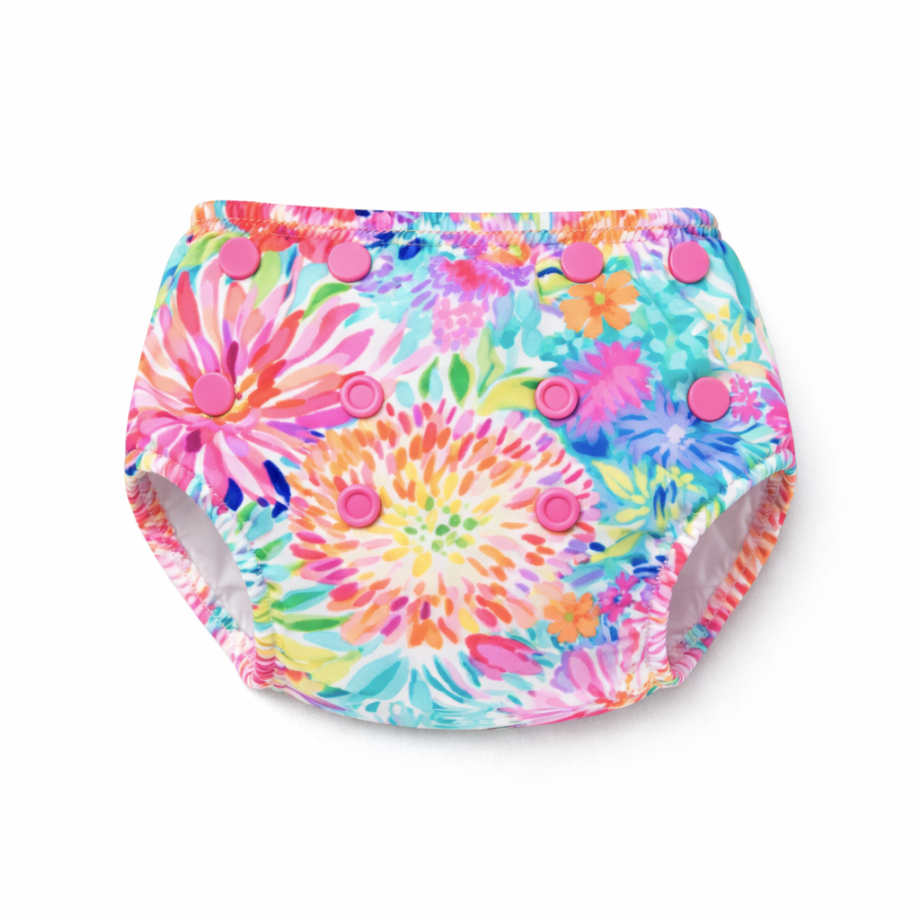 Reusable Swim Nappy | Garden Glow