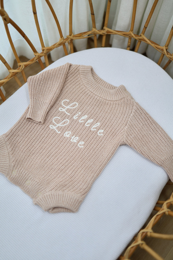 Little Love Knit Romper | Biscotti