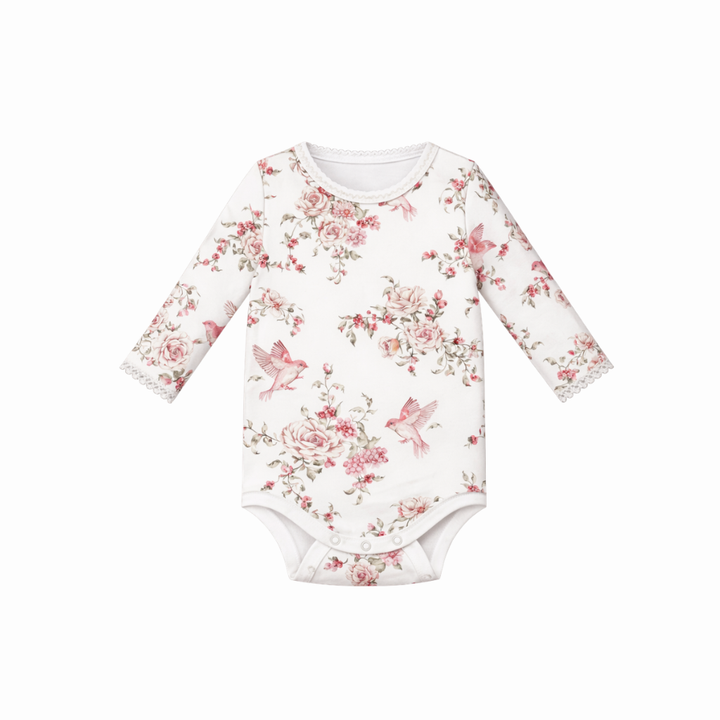 Rose Garden - Long Sleeve Bodysuit