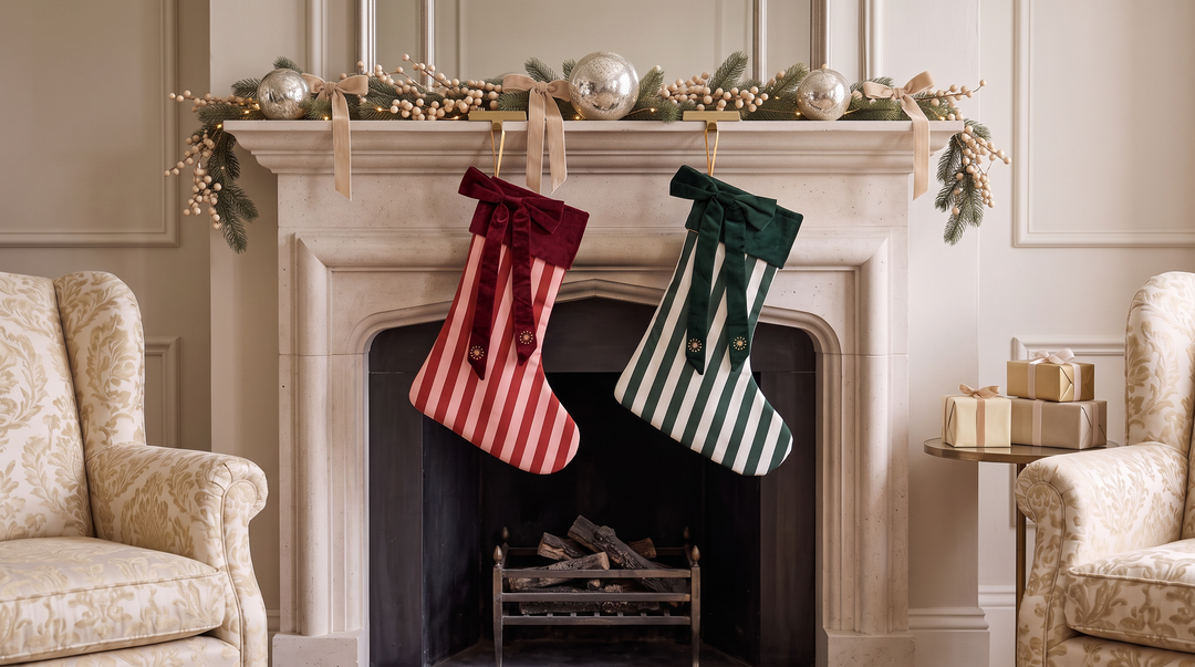 Heirloom Stocking | Mulberry Stripe