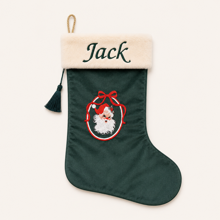 Heirloom Stocking | Vintage Santa