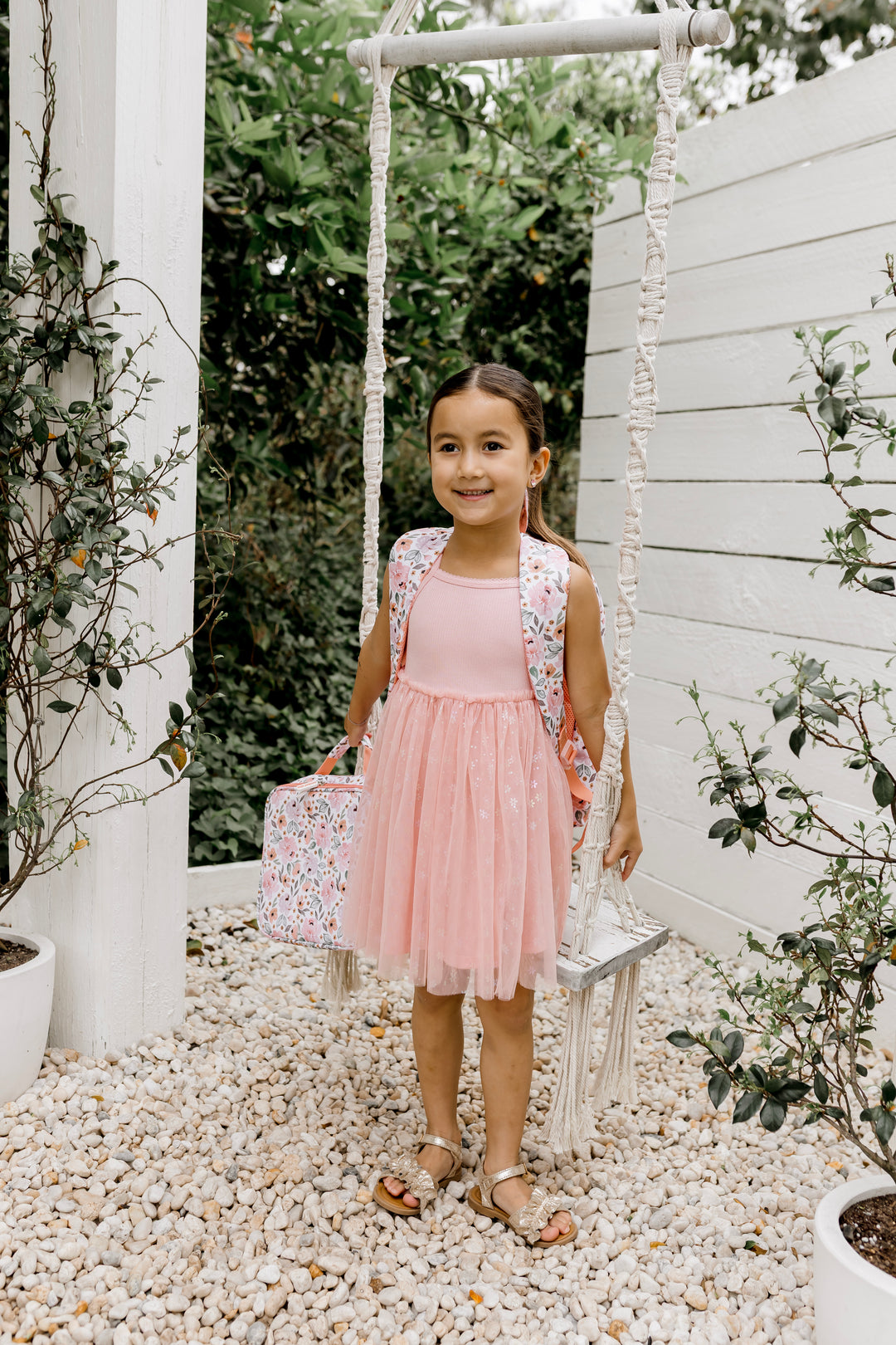 Peach Blossom - Insulated Lunch Bag
