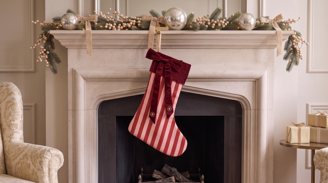 Heirloom Stocking | Mulberry Stripe